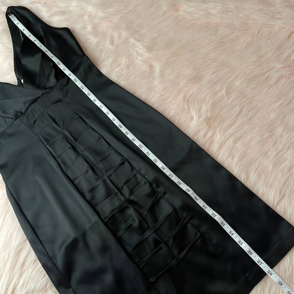 CALVIN KLEIN Black Cocktail Evening Dress Sleeveless Sheath - Size 6 - Picture 13 of 14